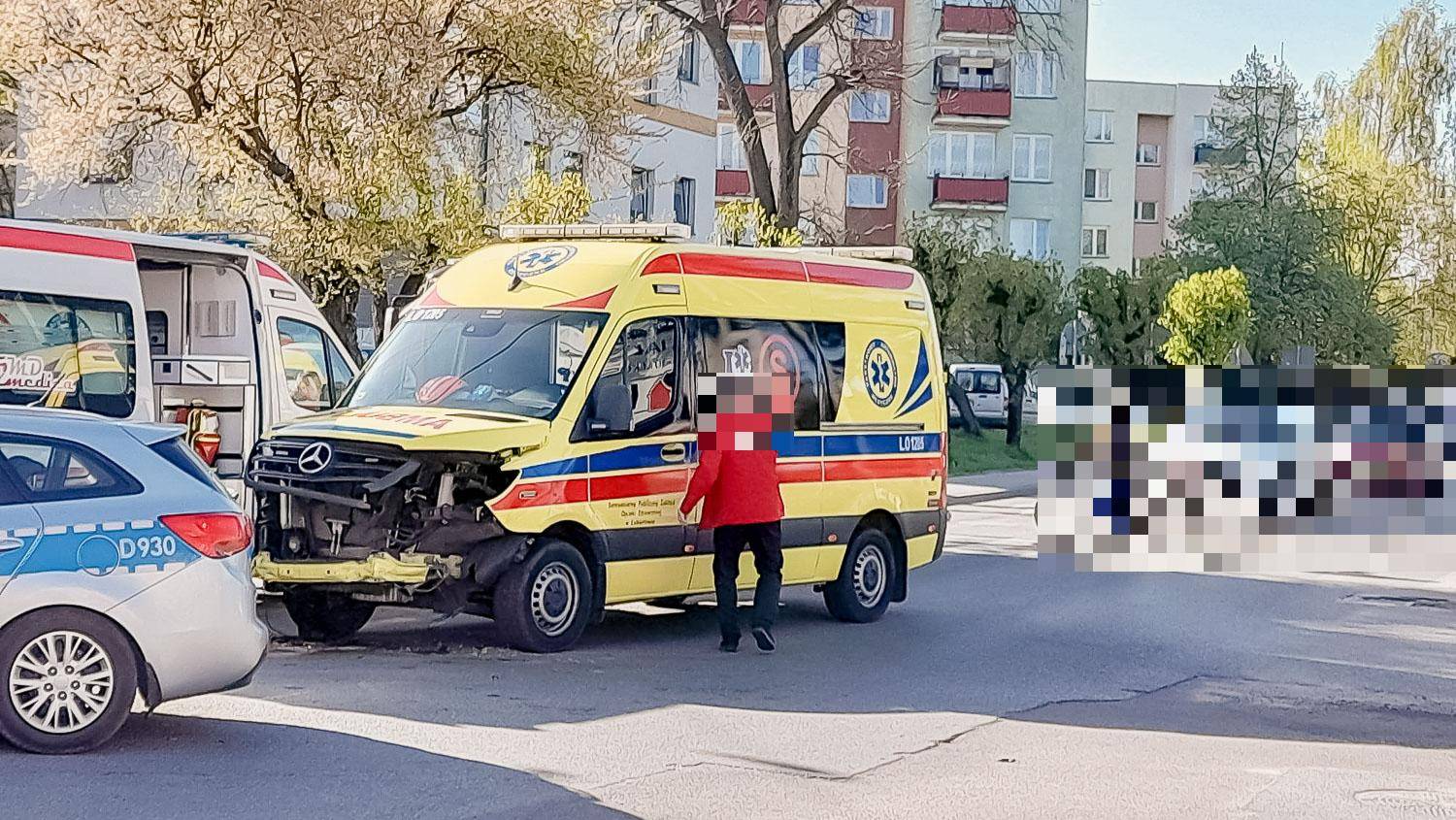 Zderzenie z karetką
