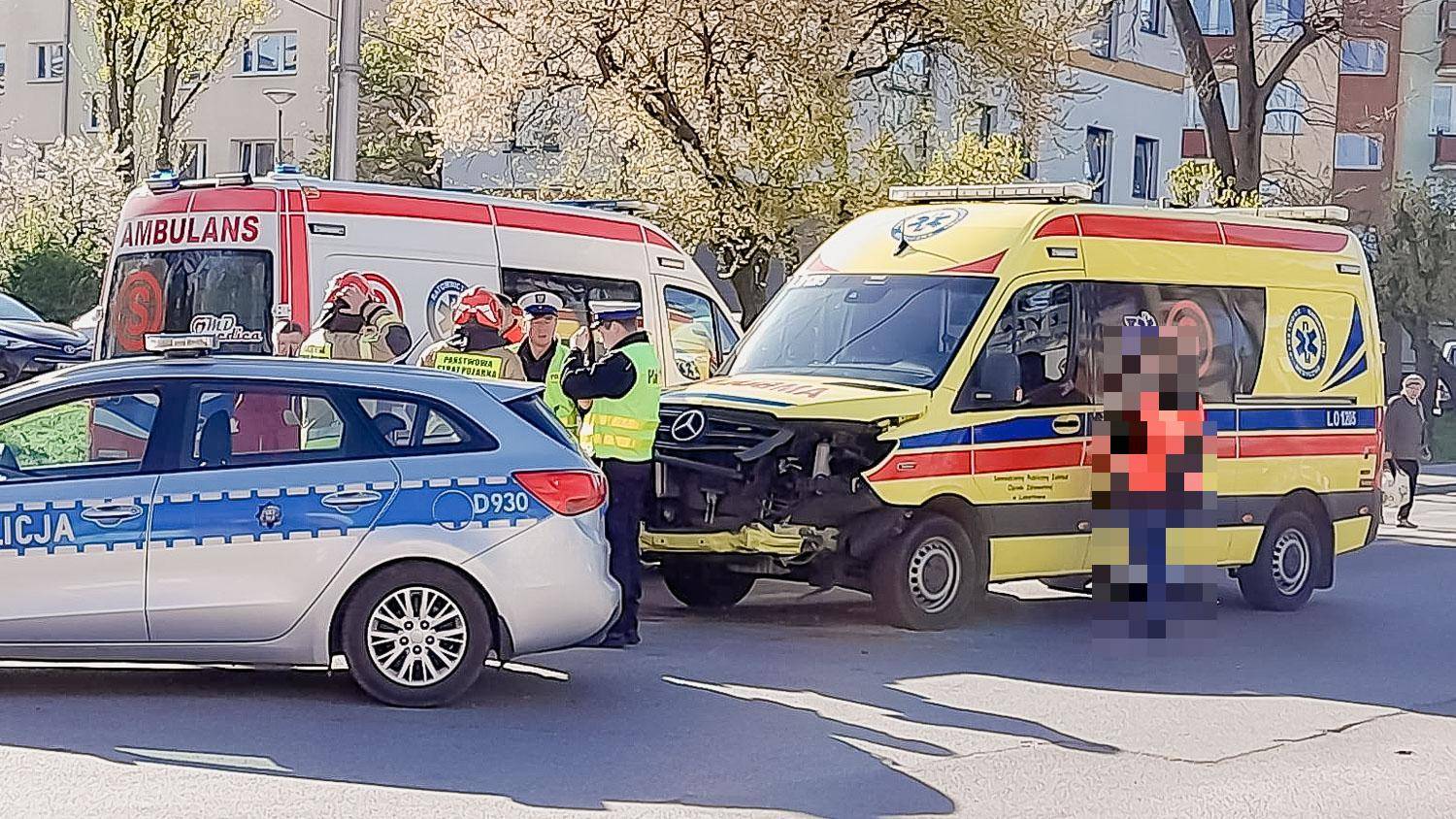 Zderzenie z karetką