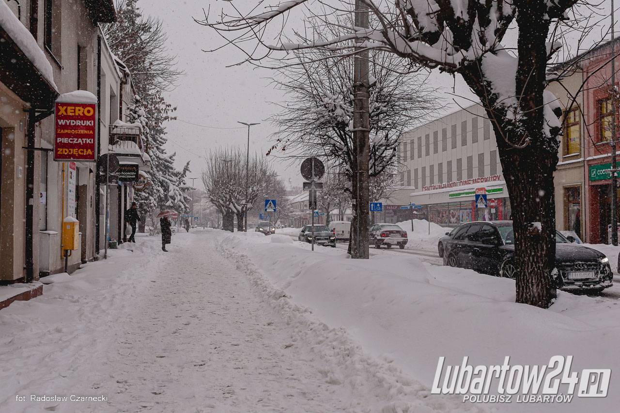 Zima w Lubartowie