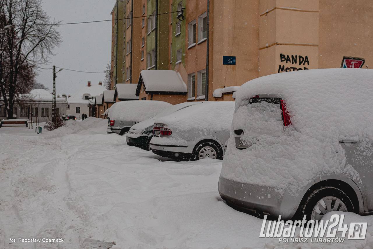 Zima w Lubartowie
