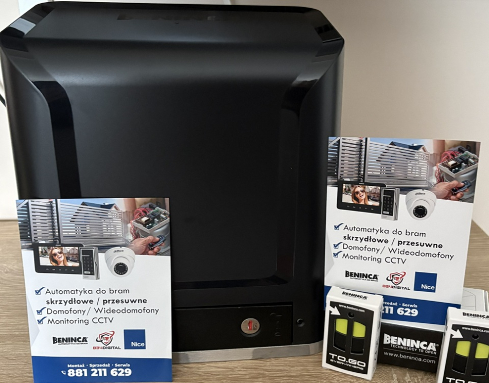 Automatyka do bram NICE , Domofony Monitoring CCTV