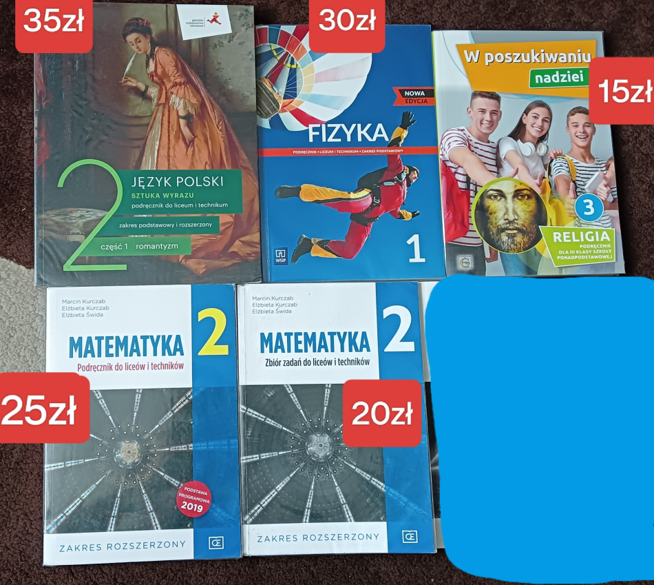 Książki do liceum / technikum