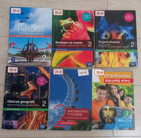 Sprzedam książki do 2 i 3 klasy liceum - zdjęcie 2