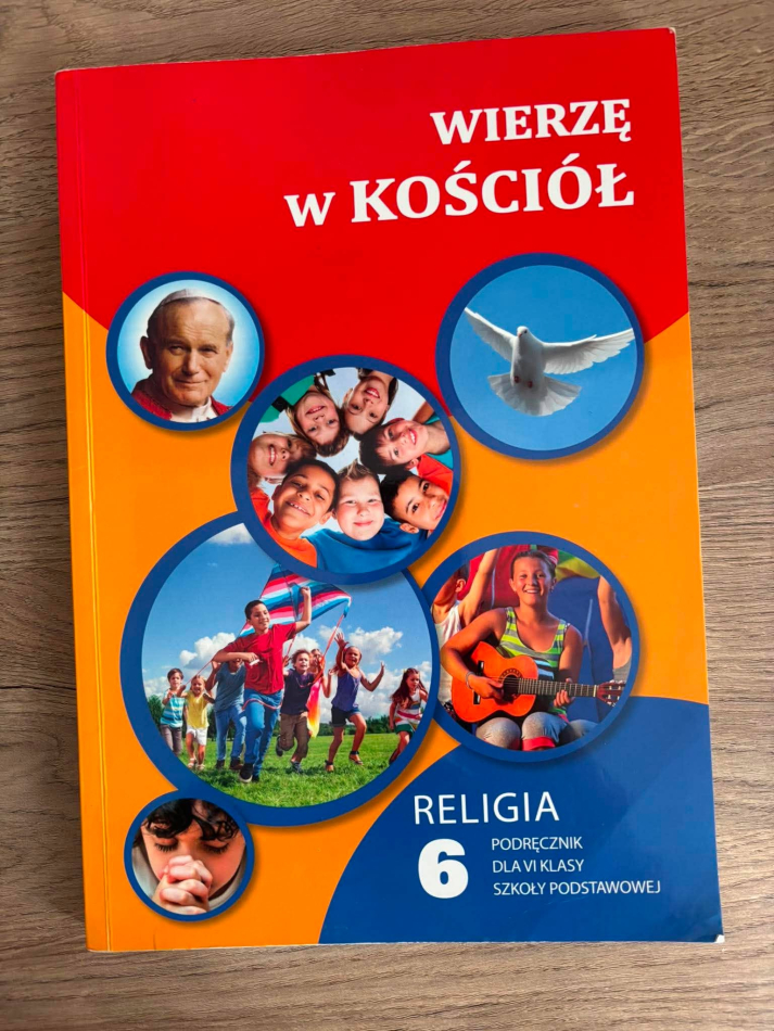 Podręcznik Wierzę w Kościół klasa 6