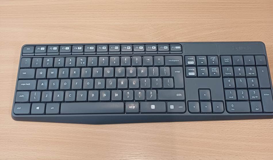 Klawiatura Logitech MK235 Szary