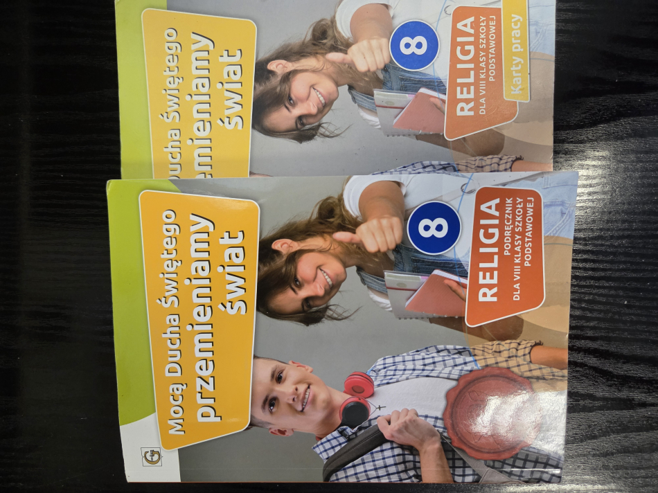 Podręcznik do religii 8 klasa + Karty Pracy