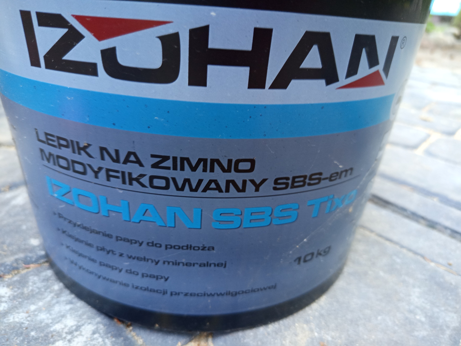 Lepik modyfikowany na zimno ok.5 kg-5,5 kg.
