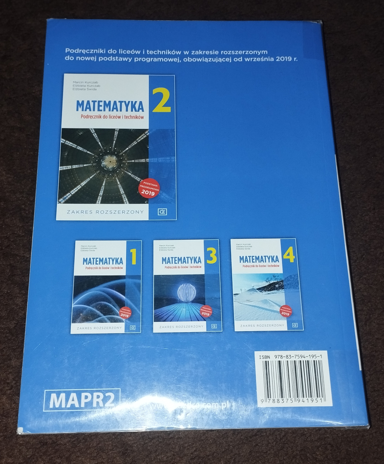 Matematyka 2 rozszerzona - zdjęcie 2