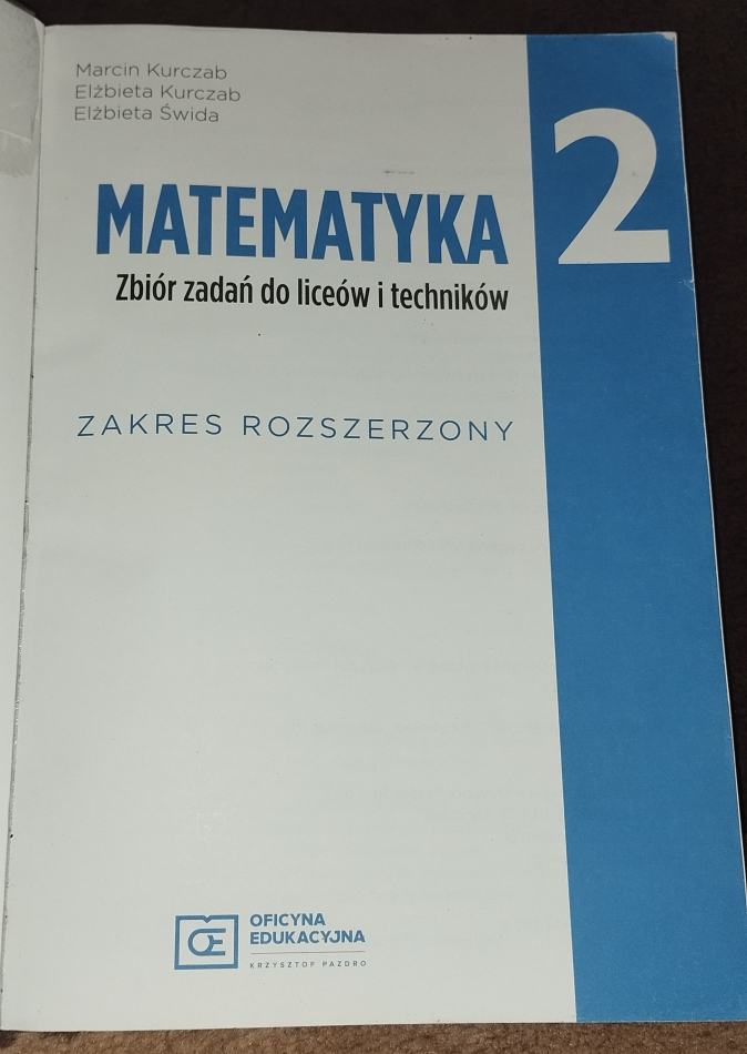 Matematyka 2 rozszerzona - zdjęcie 5