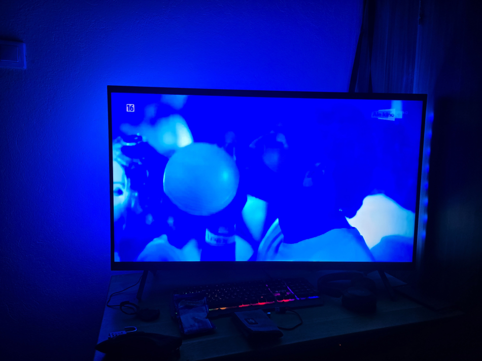 Philips 43 ambilight android tv w idealnym stanie - zdjęcie 4
