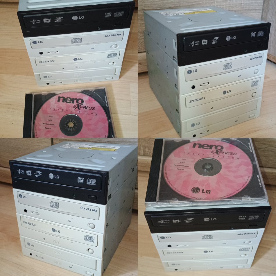 CD ROM napęd DVD LG + Nero Express
