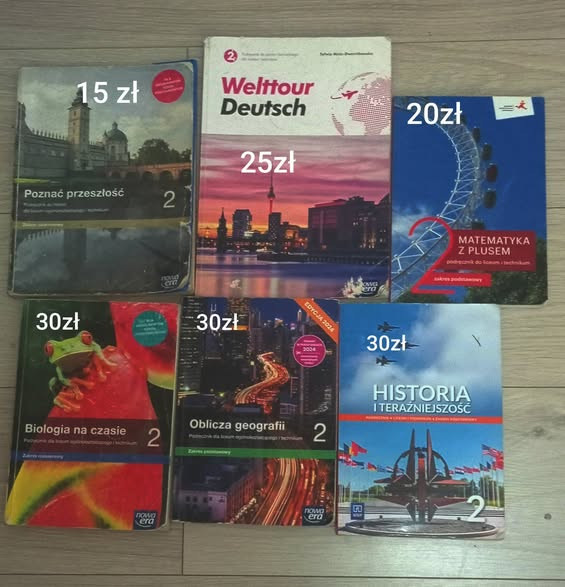 Sprzedam książki do 2 i 3 klasy liceum! - zdjęcie 2