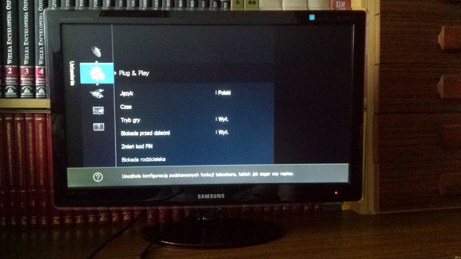 TV/monitor Samsung P2470HD 24" full HD - zdjęcie 3