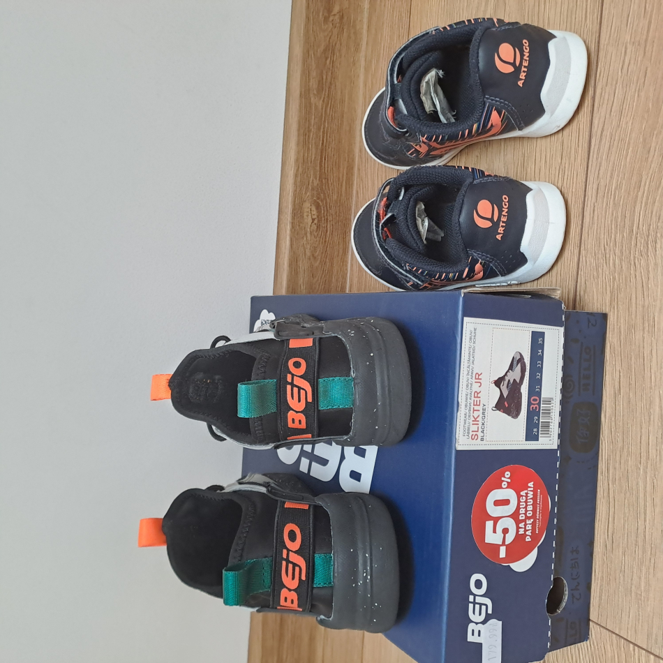Buty, 4 pary - zdjęcie 2