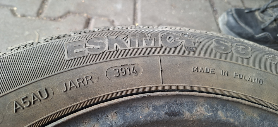 Opony zimowe SAVA ESKIMO S3+ na felgach stalowych - zdjęcie 5